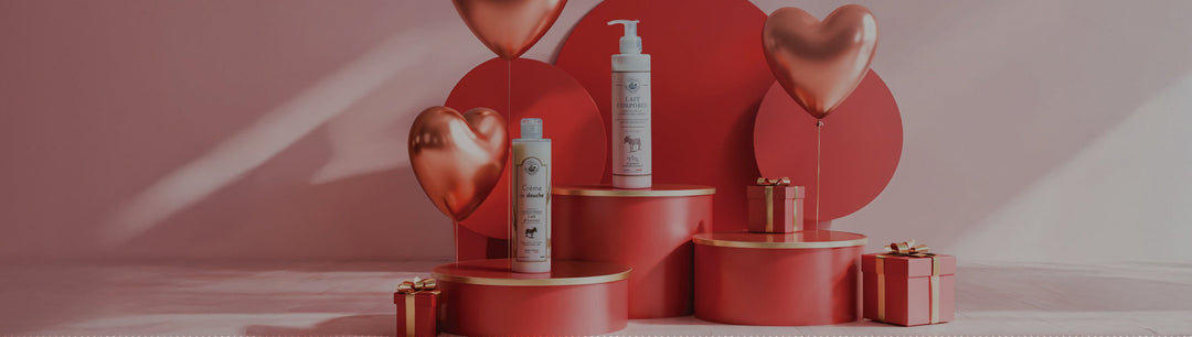 Saint-Valentin - Cadeaux au lait d'ânesse