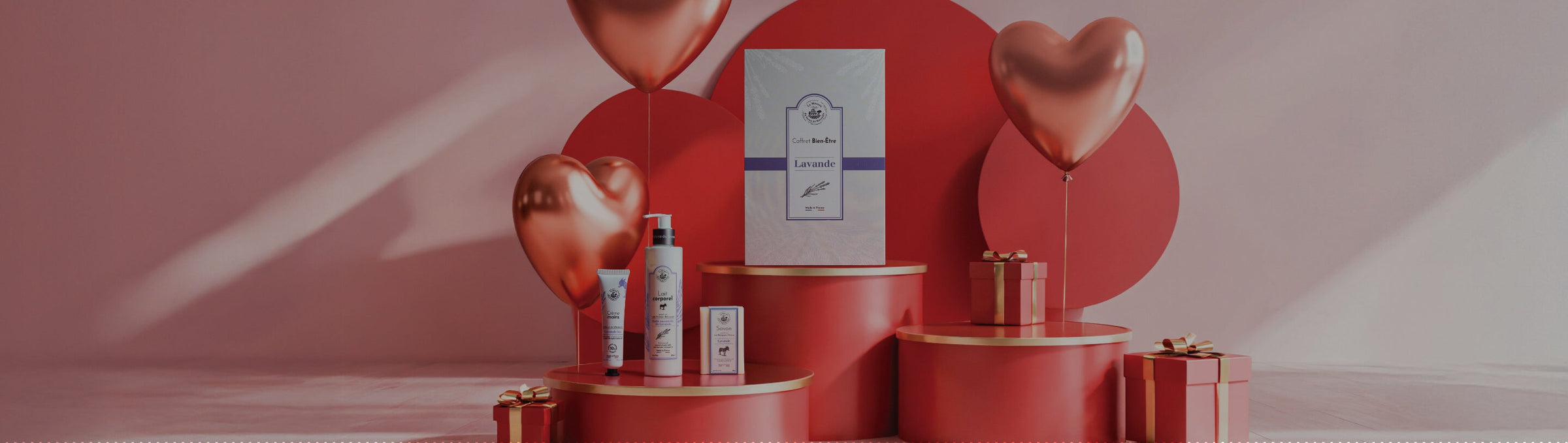 Saint Valentin - Coffrets soins du corps