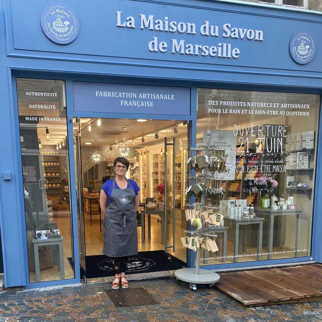 Magasin de savons La Maison du Savon de Marseille à Lannion