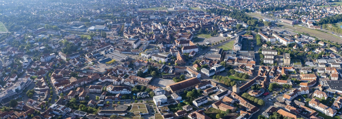 Magasin en centre-ville de la ville d'Haguenau