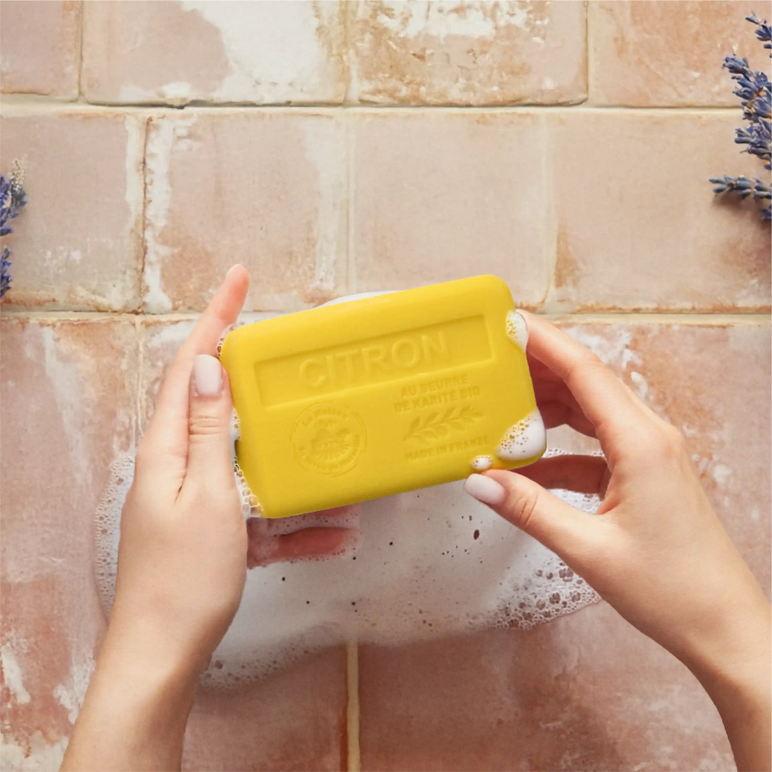 Lemon Soap Bar with Organic Shea Butter – 8.8 oz