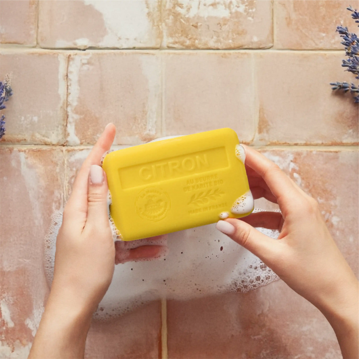 Lemon Soap Bar with Organic Shea Butter – 8.8 oz