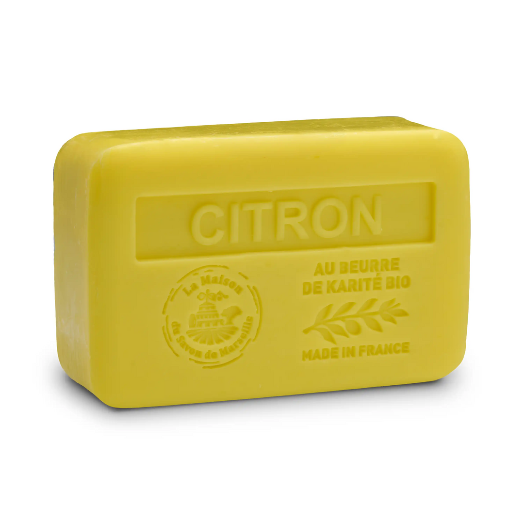 Lemon Soap Bar with Organic Shea Butter – 8.8 oz