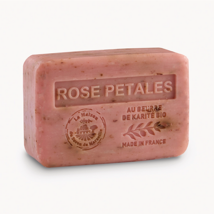 Rose Petals Shea Butter French Soap Bar - 8.8 oz | La Maison du Savon de Marseille