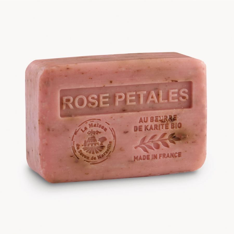 Rose Petals Shea Butter French Soap Bar - 8.8 oz | La Maison du Savon de Marseille