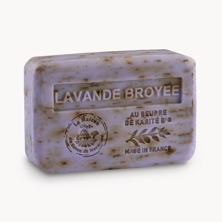Lavender Exfoliating Soap Bar - 8.8 oz | La Maison du Savon de Marseille