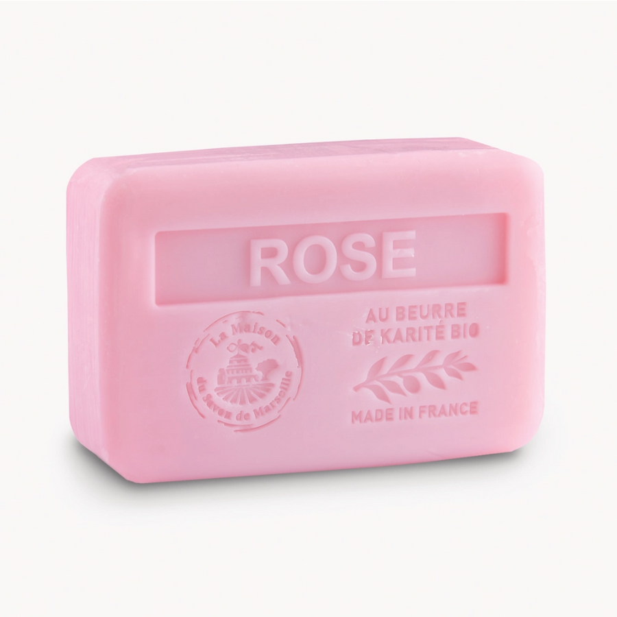 Rose Shea Butter French Soap Bar - 8.8 oz | La Maison du Savon de Marseille