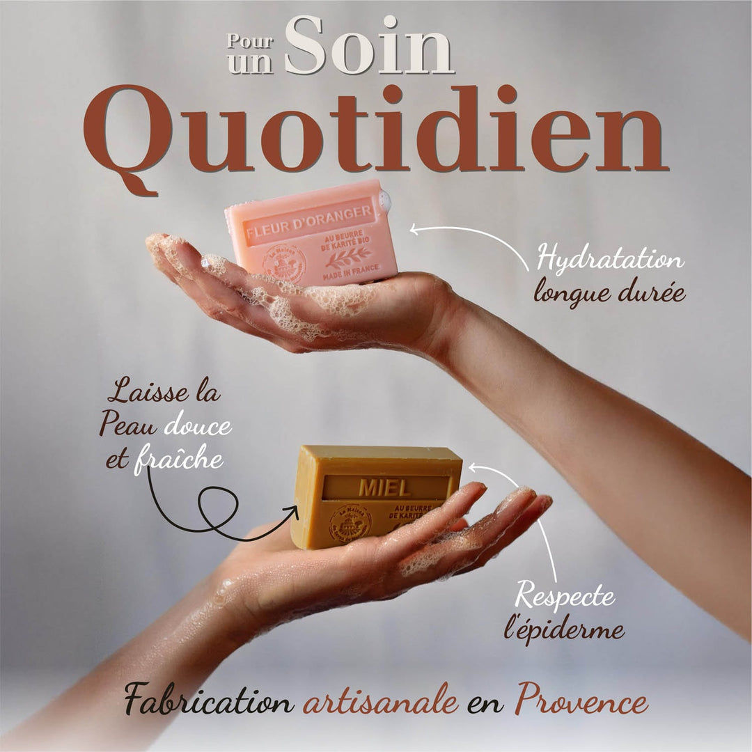 Savons parfumés hydratants pour le corps et les mains
