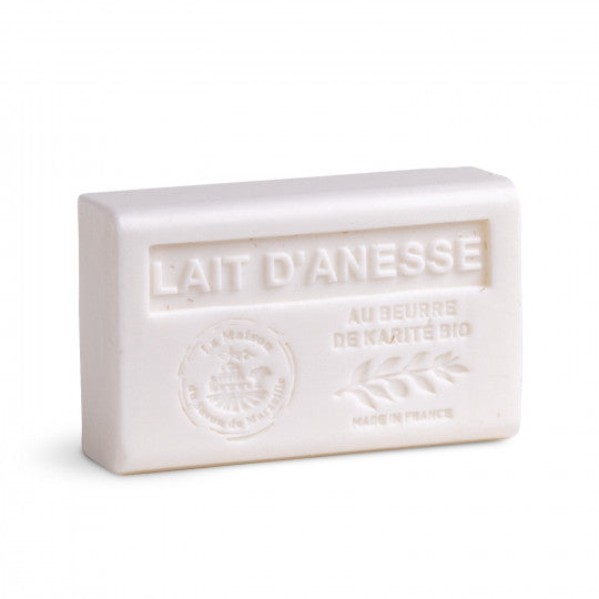 Savon solide parfumé au lait d'ânesse