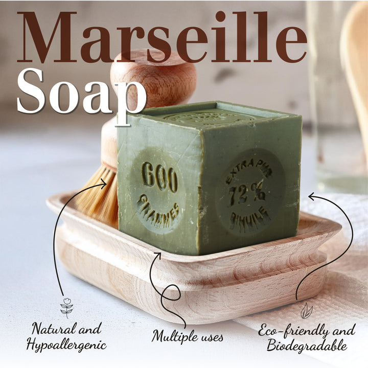 Marseille Soap Cube 21oz – Savon de Marseille