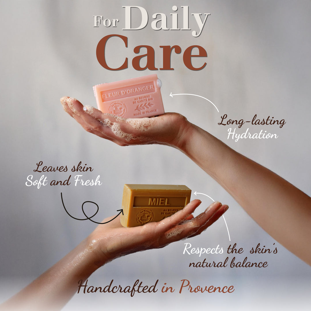 Bar Soap with Donkey Milk and Organic Shea Butter – 4.4 oz