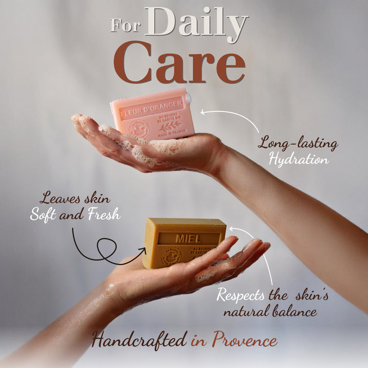 Bar Soap with Donkey Milk and Organic Shea Butter – 4.4 oz