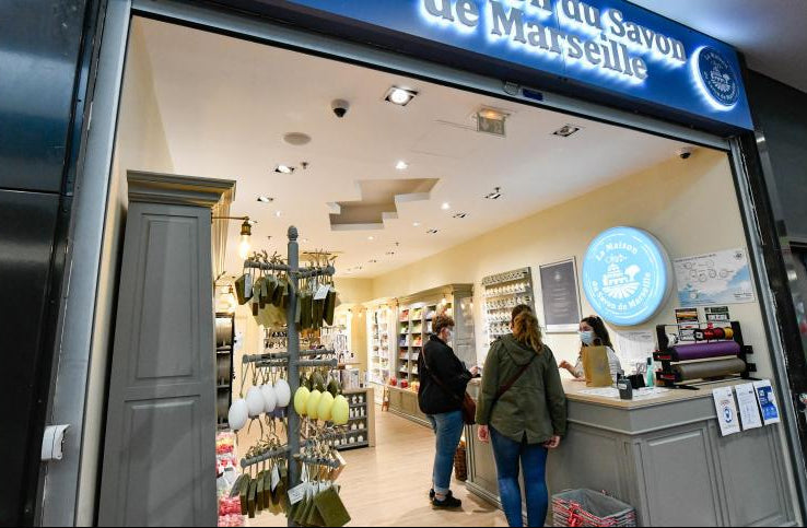 Magasin de savons La Maison du Savon de Marseille à Rouen